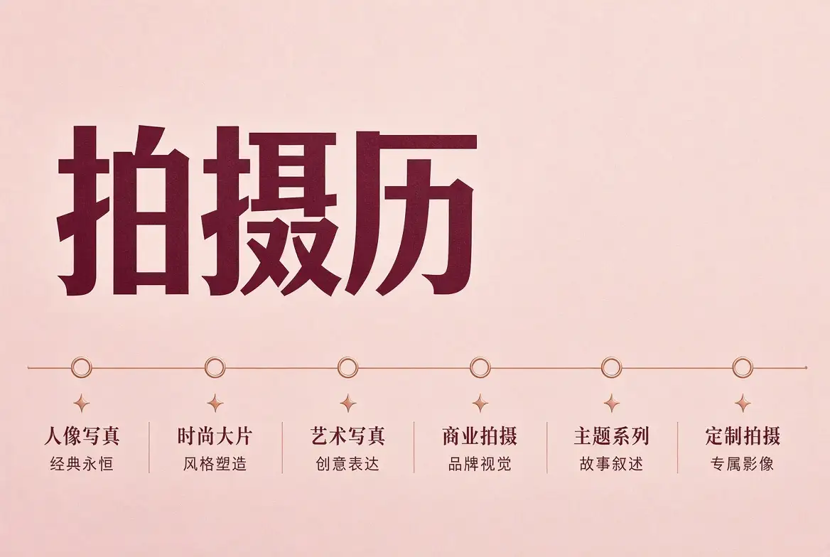 拍摄历整理